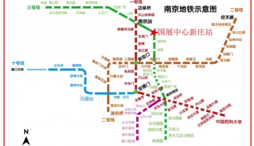 如何到達南京國際展覽中心？南京國際展覽中心詳細交通路線